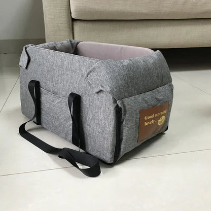 The Growing Mart Dog Car Seat Bed – Portable Travel Carrier for Small Pets