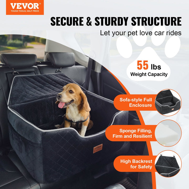 The Growing Mart Best Dog Car Seat for Medium Large Dogs – Safe Travel Seat