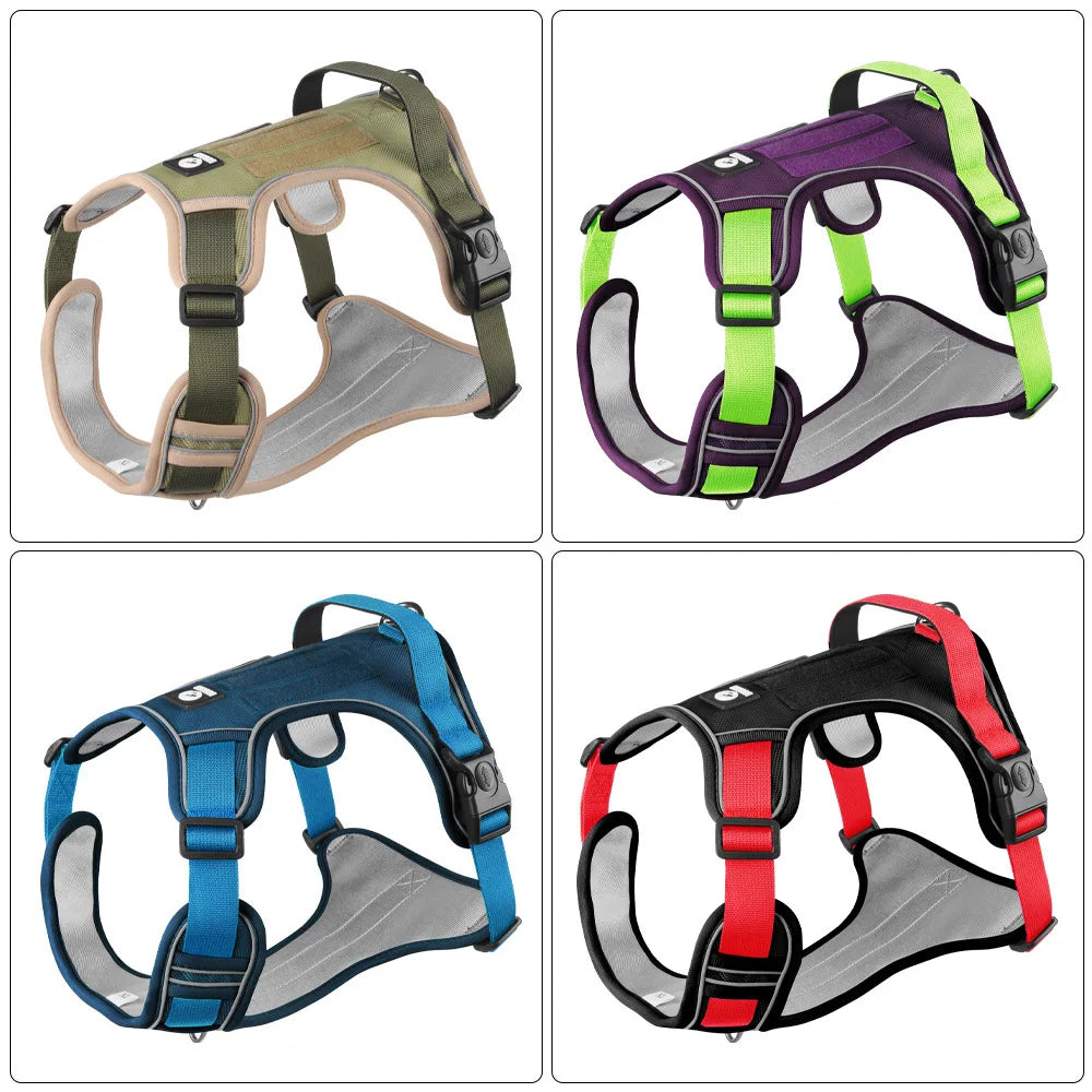 The Growing Mart Tactical No Pull Harness for Large Dogs