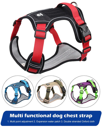 The Growing Mart Tactical No Pull Harness for Large Dogs