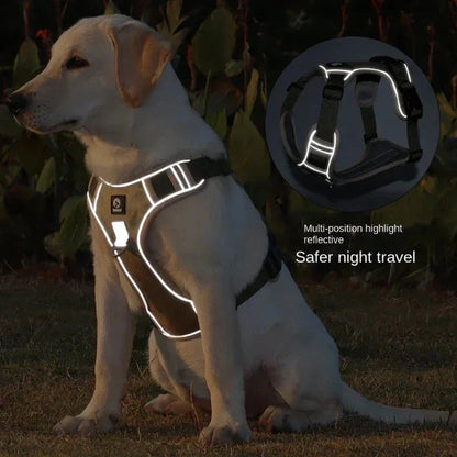 The Growing Mart Tactical No Pull Harness for Large Dogs