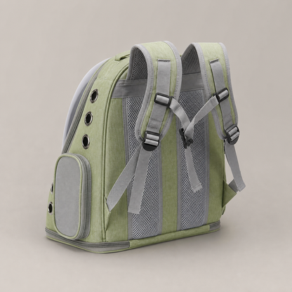 Breathable Cat Backpack Carrier – Clear Travel Pet Bag - product image 2