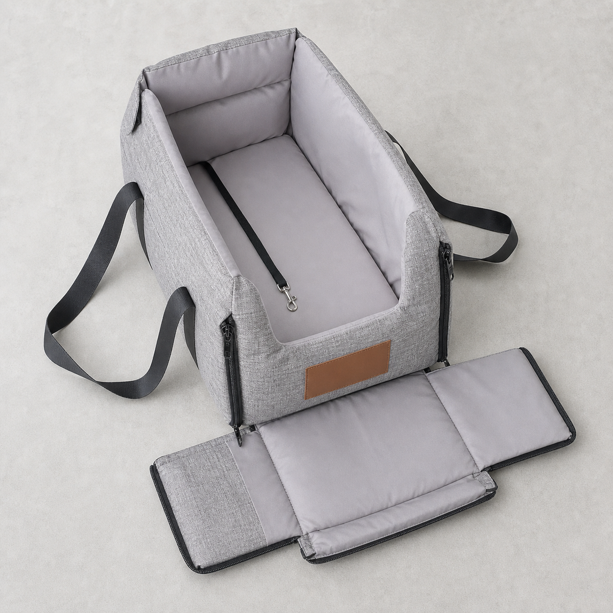 Dog Car Seat Bed – Portable Travel Carrier for Small Pets - product image 4