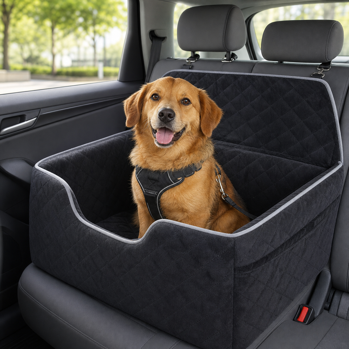 Dog Car Seat for Medium and Large Dogs – Travel Seat - product image 5